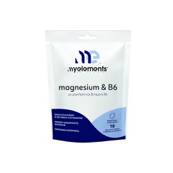 My Elements Συμπλήρωμα Διατροφής Με Μαγνήσιο & Βιταμίνη Β6 Για Την Καλή Λειτουργία Των Μυών & Νευρικού Συστήματος Με Γεύση Λεμόνι  10 αναβράζουσες ταμπλέτες