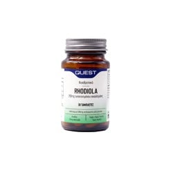 Quest Rhodiola Extract 250mg Συμπλήρωμα Διατροφής Με Εκχύλισμα Από Τη Ρίζα Του Φυτού Ροντιόλα Για Ρύθμιση Του Στρες 30 ταμπλέτες
