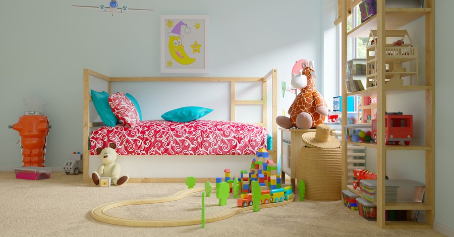 Και παιδικό δωμάτιο και playroom!