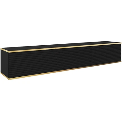 Κρεμαστό Έπιπλο Τηλεόρασης ORO_MDF Ανθρακί 175x30x