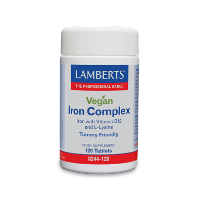 Lamberts Vegan Iron Complex 120tabs