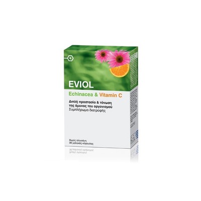 Eviol - Echinacea & Vitamin C - 30caps