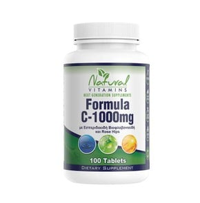 Natural Vitamins Vitamin C 1000 Bioflavonoids-Συμπ