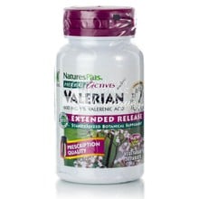 Natures Plus Valerian 600mg Extended Release - Αϋπνία, 30 veg. tabs