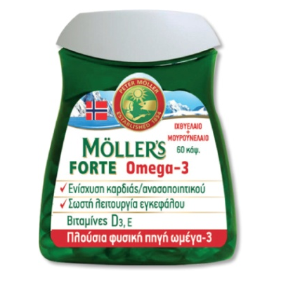Moller's Forte Omega-3 60 Κάψουλες