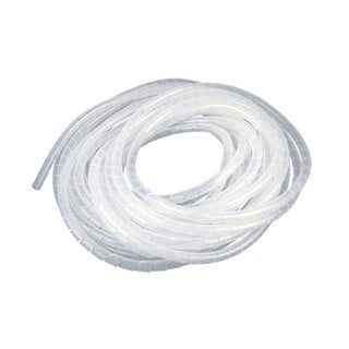 Cable Spiral 15x15 White 1m