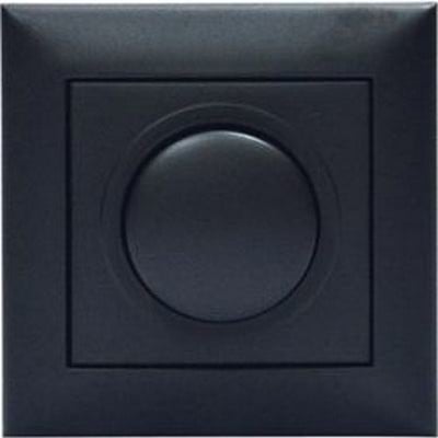 Rotating Dimmer 1000W Black