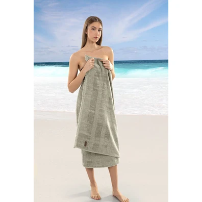 Πετσέτα Θαλάσσης Lagoon Khaki 90x180 guy Laroche  