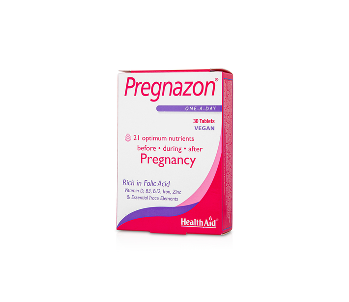 HEALTH AID PREGNAZON 30TABL