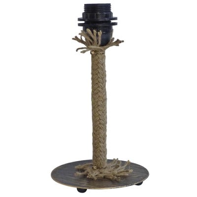 Table Lamp Metal Bronze With Rope Tlb-01 20cm