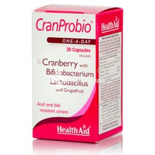 Health Aid CRANPROBIO - Cranberry & Προβιοτικά, 30caps