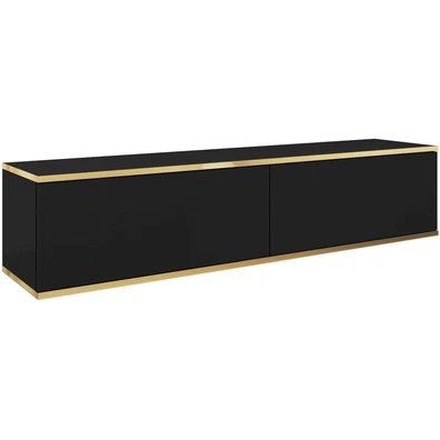 Κρεμαστό Επιπλο Τηλεόρασης ORO Ανθρακί 135x30x32cm