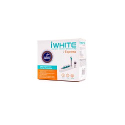 iWhite Express With 1 Whitening Device + 5 Teeth Remover Sponge + 1 Teeth Whitening Serum 1 picie