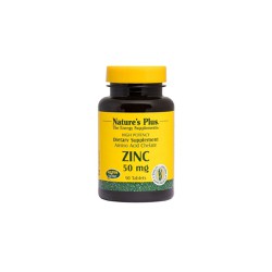 Nature's Plus Zinc 50mg Zinc Nutrition Supplement 90 tabs