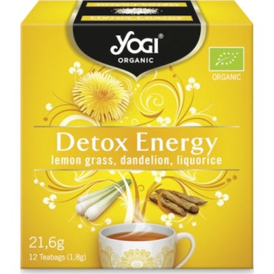 YOGI TEA DETOX ENERGY 21.6gr