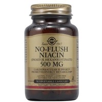 Solgar No-Flush Niacin 500Mg - 50 Φυτικές Κάψουλες