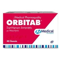 Medical Pharmaquality Orbitab 40 Ταμπλέτες - Συμπλ