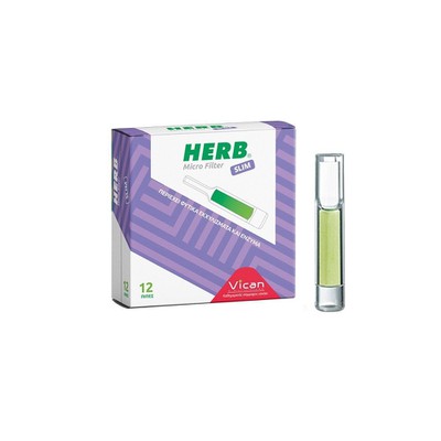 Herb Micro Filter Slim Πίπες Για Slim Τσιγάρο 12 Τ