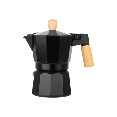 Estia Μπρικι Espresso 300ml με Σωμα Αλουμινιου Μαυ