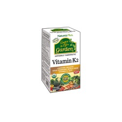Natures Plus Garden Vitamin K2 120mcg Βιταμίνη K 60 κάψουλες