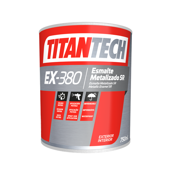 Metallized Enamel Gloss Metallic 818 TITAN