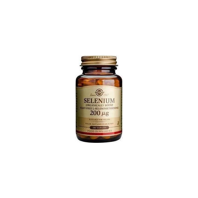 Solgar Solgar Selenium 200mg 100 Tablets
