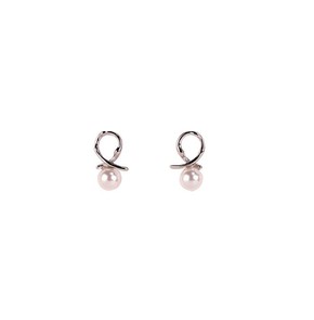 Dalee Earrings Hanging White Pearl Σκουλαρίκια Ασή