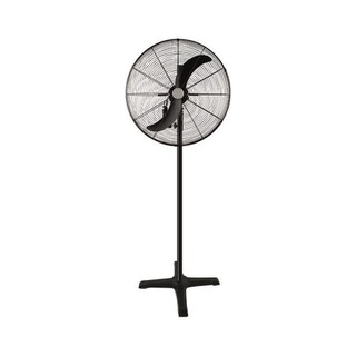 Industrial Type Fan with Stand 180W Φ71 Black 147-