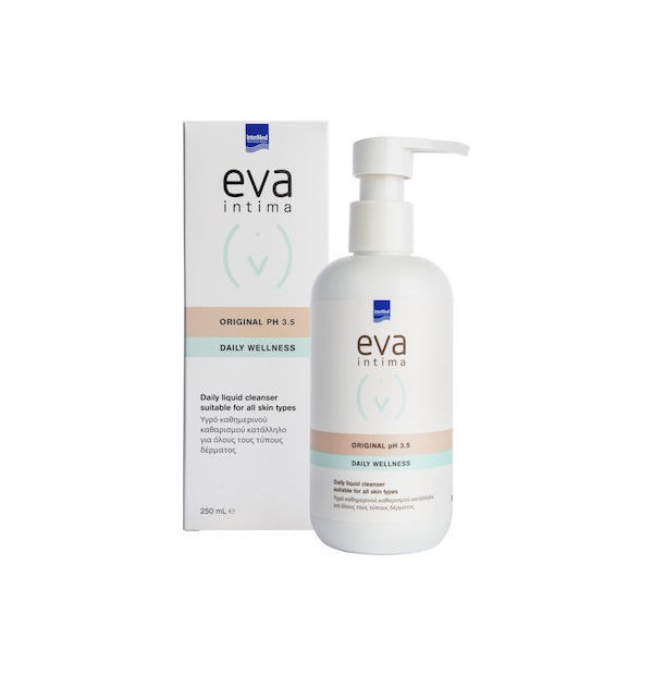 Intermed Eva Intima Original Υγρό Καθημερινού Καθαρισμού της Ευαίσθητης Περιοχής για Όλους τους Τύπους Δέρματος, 250ml