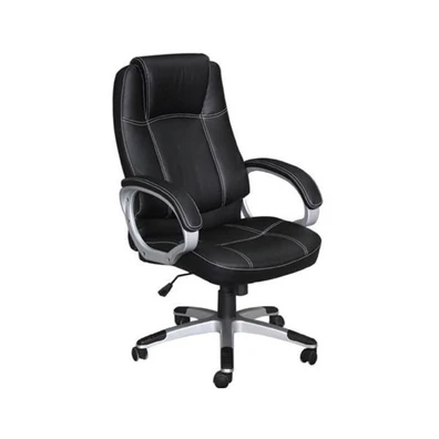 Πολυθρόνα Διευθυντή PU 63x70x112/122cm BF5450 Μαύρ