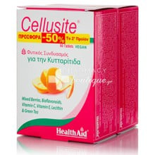 Health Aid Σετ Cellusite - Κυτταρίτιδα, 2 x 60tabs (-50% στο 2ο)
