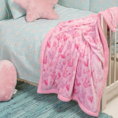 Κουβέρτα Αγκαλιάς fleece princess 80x105 melinen h
