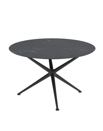 EXES ROUND TABLE WITH CERAMIC TOP D120cm