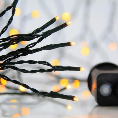 Christmas Lights 17.9m 300 Led Warm With 8 Propgra