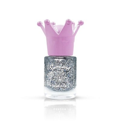 Garden Fairyland Nail Polish Glitter Silver Παιδικ