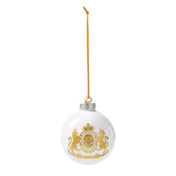 Christmas Ornament - White Ball