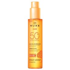Nuxe Sun Tan Oil Face & Body SPF50, Αντηλιακό Λάδι
