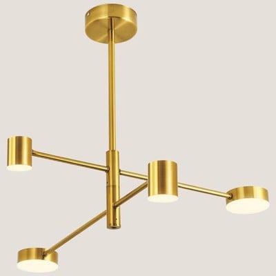 Pendant Light Led Gold 30W 3000K 2250Lm