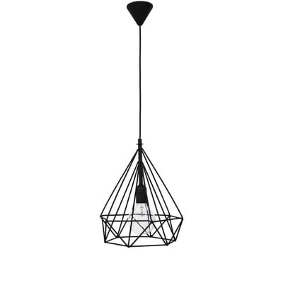 Pendant Light 1XE27 Dm-02 Metallic Black