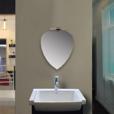 Καθρέπτης μπάνιου τοίχου σε σχέδιο σταγόνα με δίφω