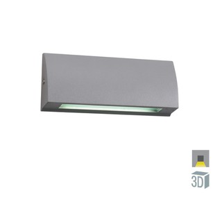 Outdoor Wall Light LED 3.5W 3000K Gray L130 415590