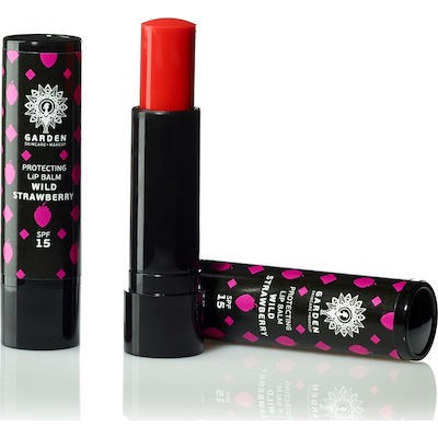 Garden Lip Care Wild Strawberry SPF15 Lip Balm για