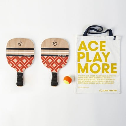 Aceplaymore Rookie Coral Beach Paddles