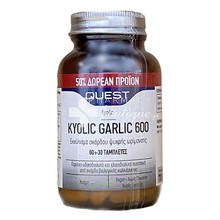 Quest Σετ Kyolic Garlic 600mg (Άοσμο Σκόρδο) - Καρδιαγγειακό, 60tabs + 30Δώρο