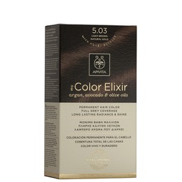 Apivita My Color Elixir 5.03 Βαφή Μαλλιών Καστανό Ανοιχτό Φυσικό Μελί