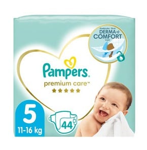 Pampers Premium Care Diapers 5, 11-16 kg 44 pcs