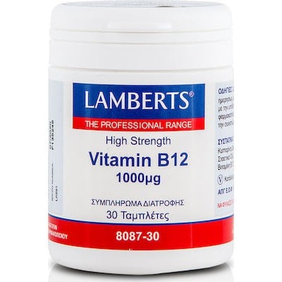 Lamberts B12 1000mg 30tabs