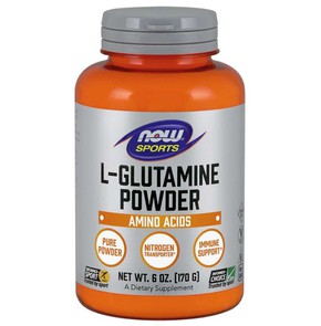 Now Foods L-Glutamine Powder Συμπλήρωμα Γλουταμίνη