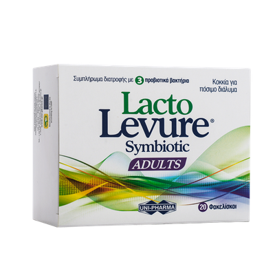 Uni-Pharma LactoLevure Symbiotic Adults Συμπλήρωμα