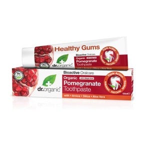 Dr.Organic Pomegranate Toothpaste Οδοντόκρεμα Τριπ